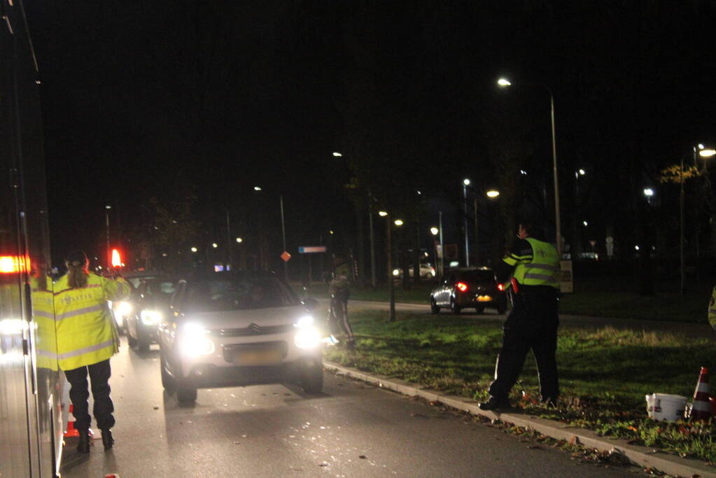 Politie houdt grote verkeerscontrole
