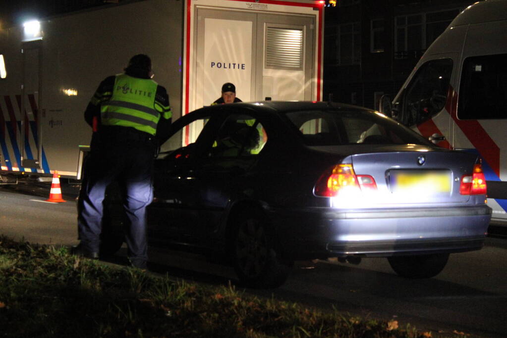 Politie houdt grote verkeerscontrole
