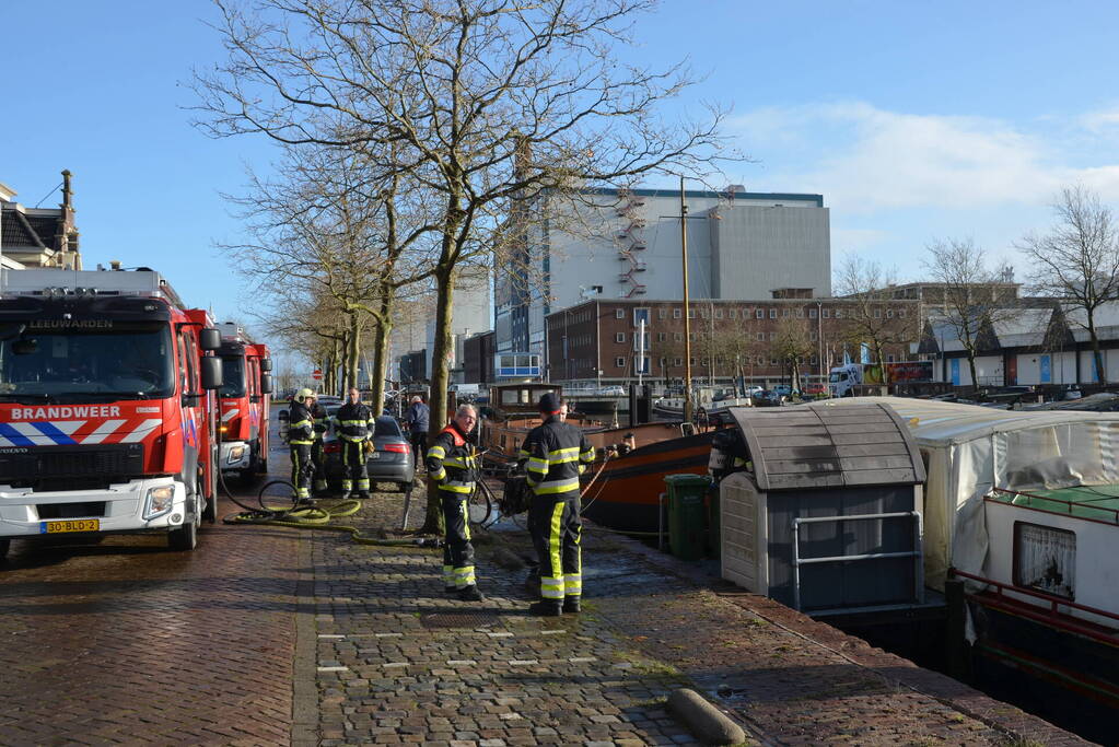 Onderzoek naar rookontwikkeling op woonboot
