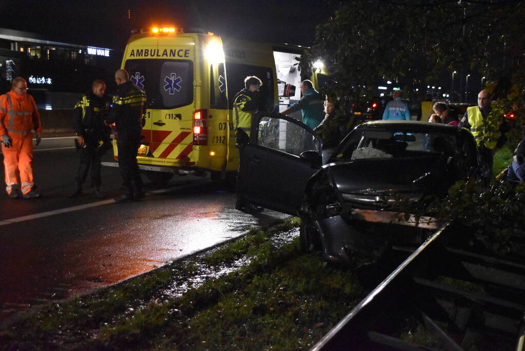 Gewonde bij ongeval op snelweg