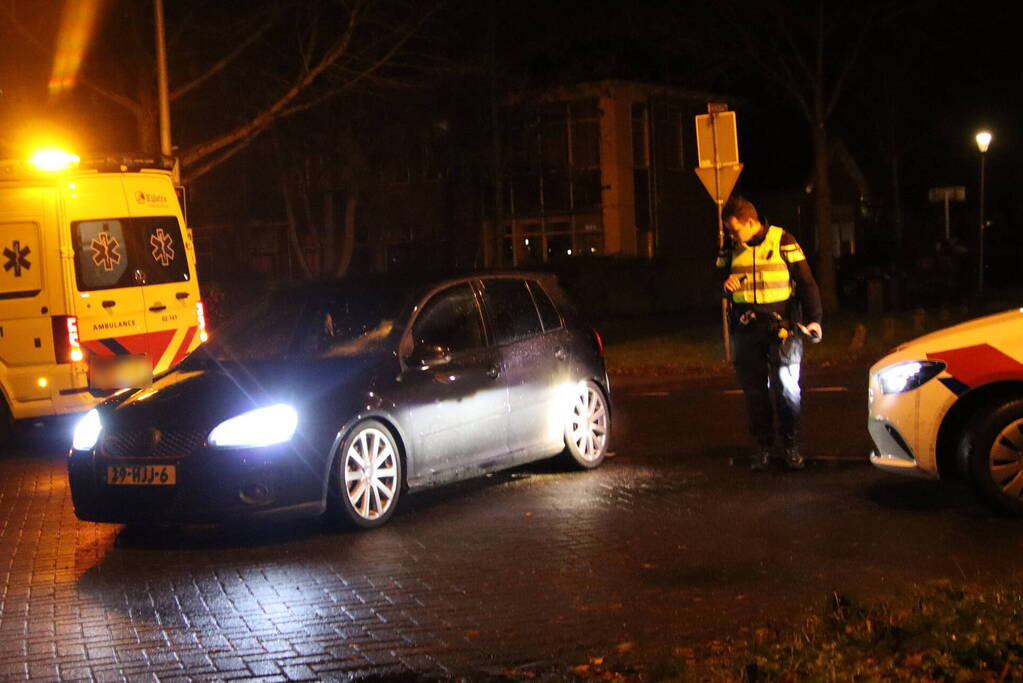 Fietser gewond bij botsing met automobilist