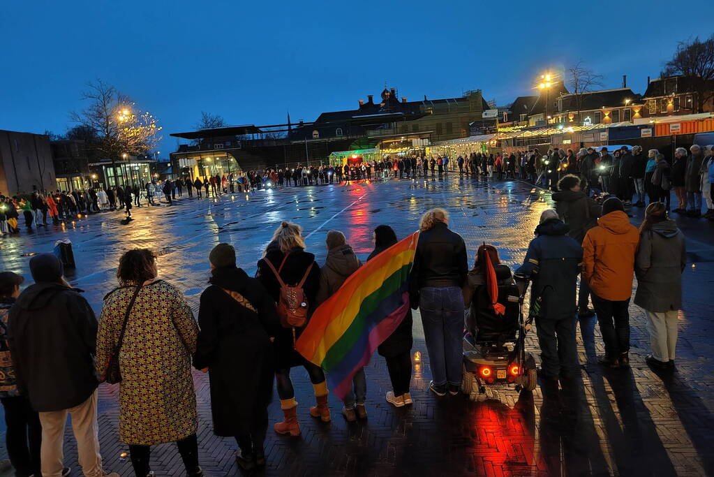 Protestactie na winst PVV