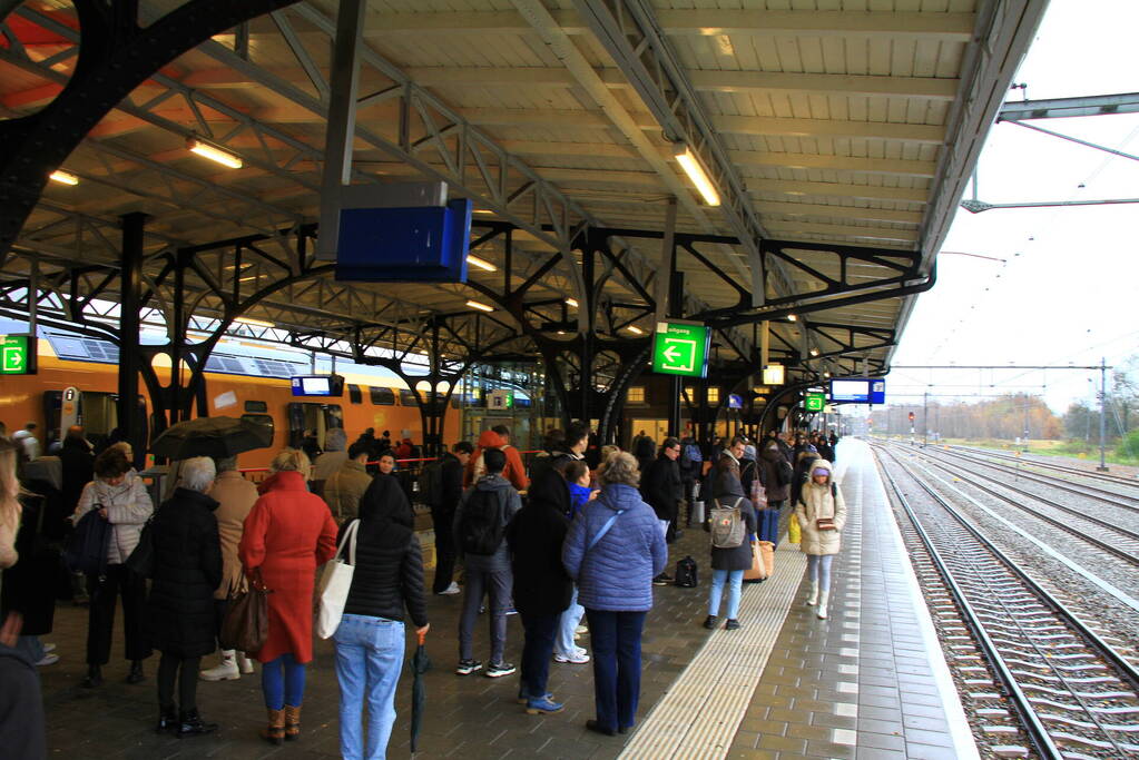 Treinverkeer gestremd door aanrijding
