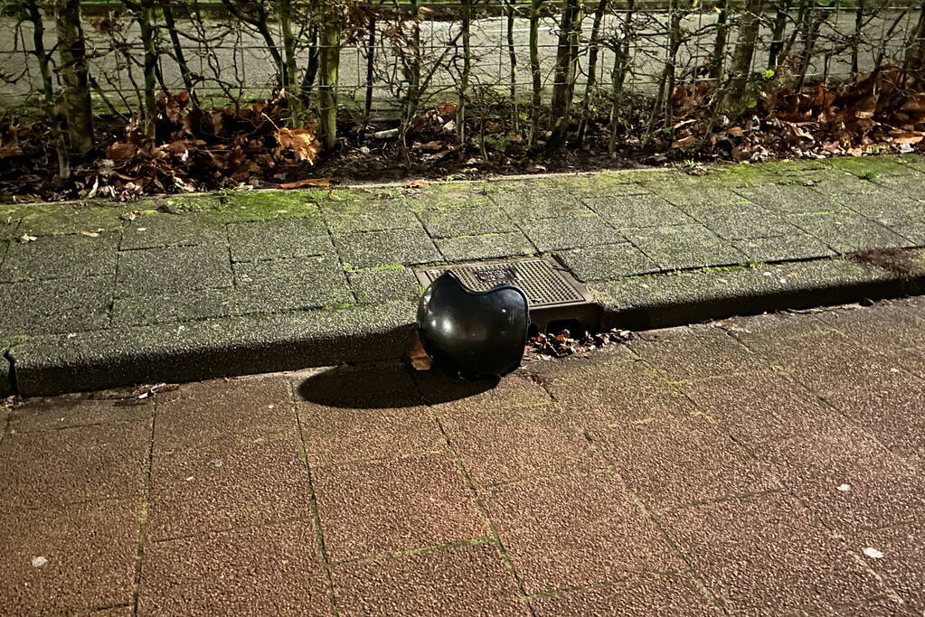 Achtergelaten scooter aangetroffen na melding overval