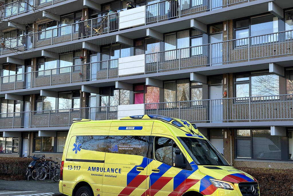 Gewonde na melding schietpartij in flat