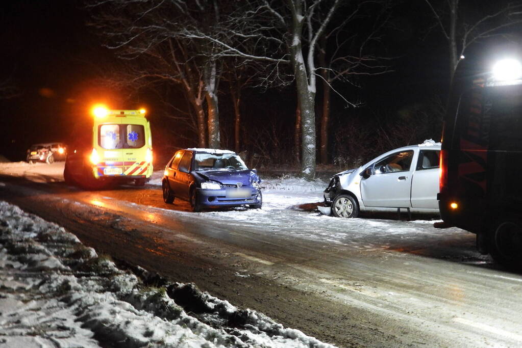 Fikse schade bij botsing tussen twee voertuigen