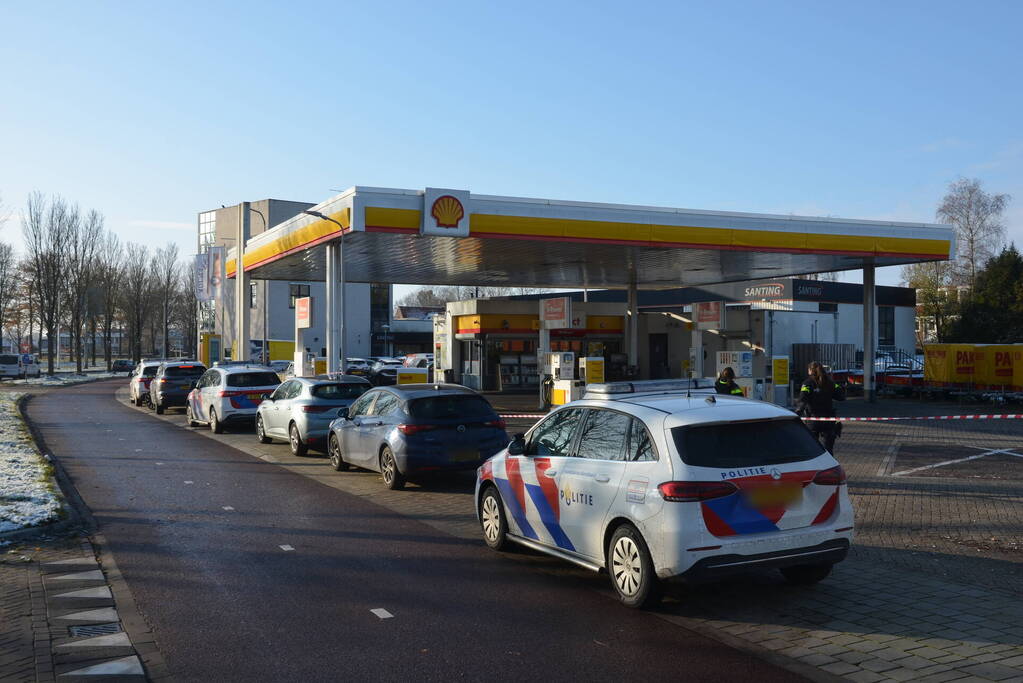 Overval op tankstation Shell