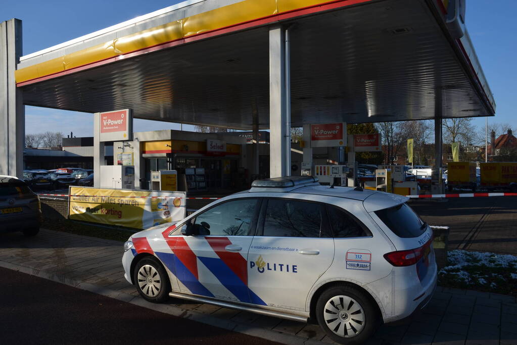 Overval op tankstation Shell