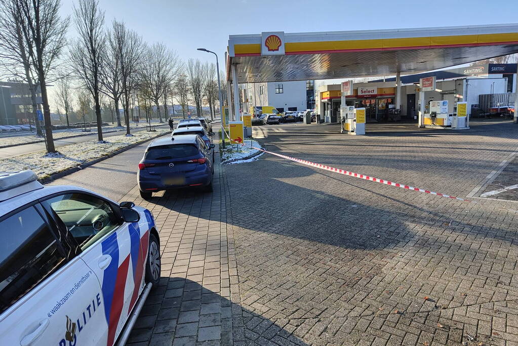 Overval op tankstation Shell