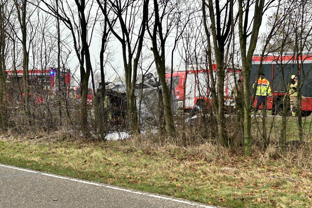 Meerdere gewonden bij ernstig ongeval tussen meerdere voertuigen