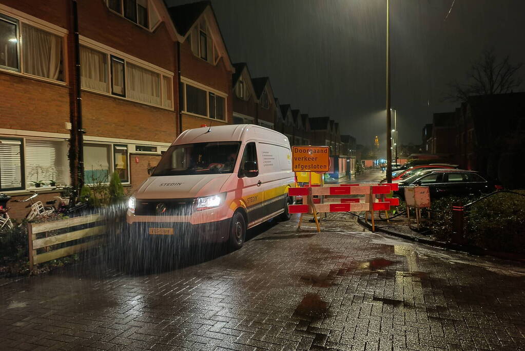 Opnieuw flinke waterlekkage