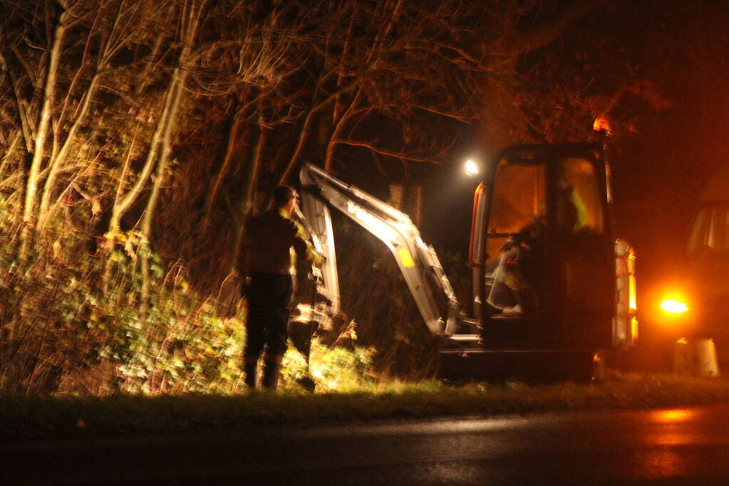 Brandweer ingezet voor gaslekkage