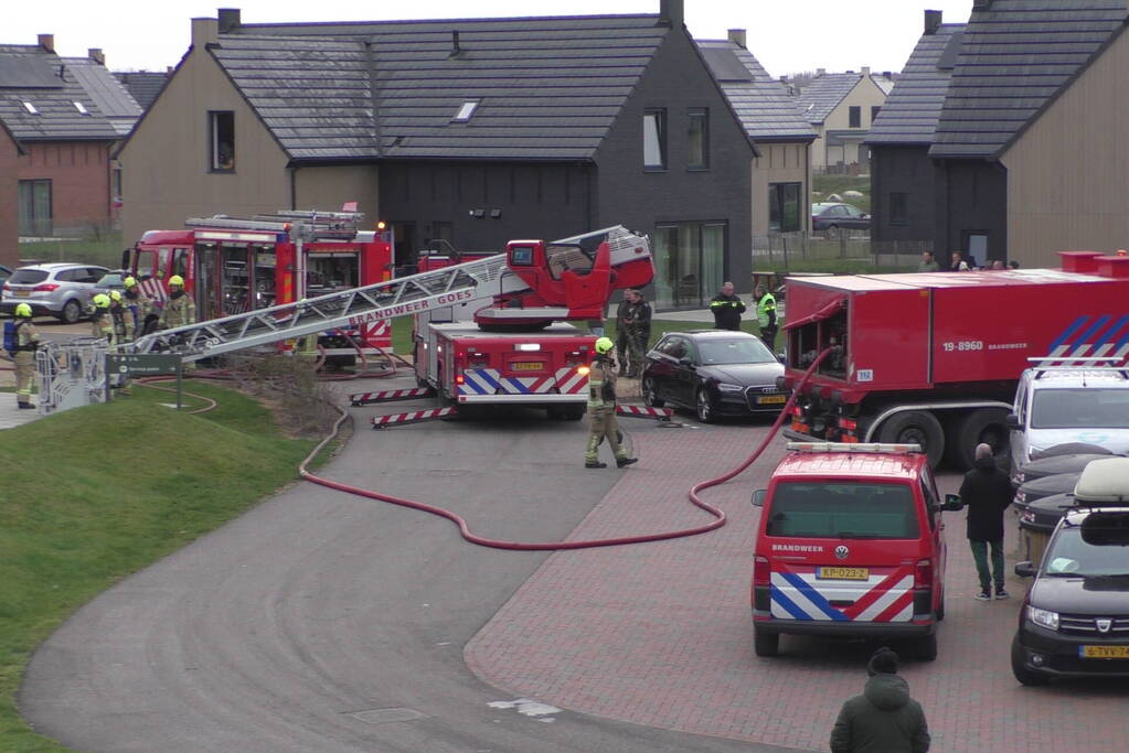 Felle brand in sauna van vakantiewoning