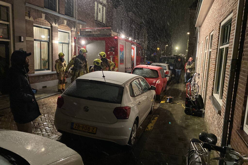 Frituurpan zorgt voor brand in woning