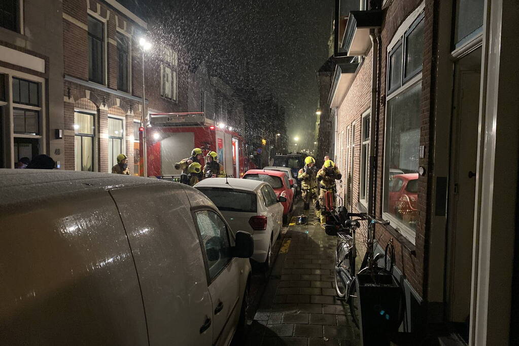 Frituurpan zorgt voor brand in woning