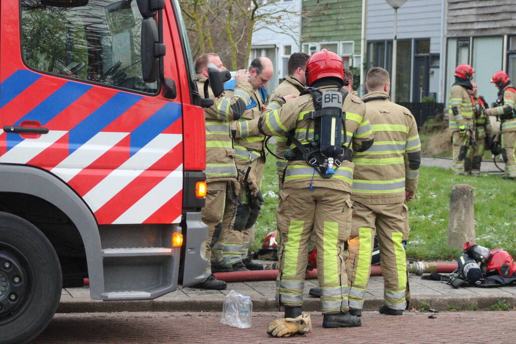 Keukenbrand snel onder controle