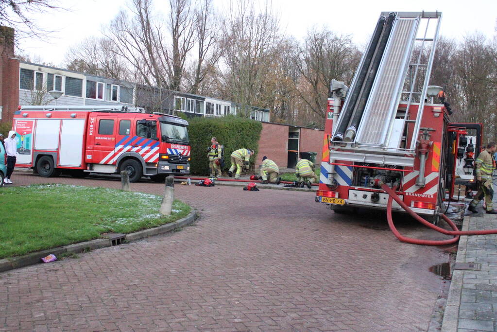 Keukenbrand snel onder controle