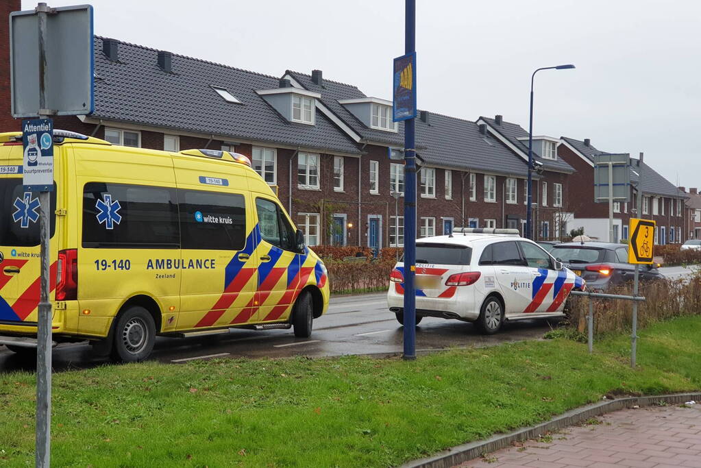 Automobilist ziet fietser over het hoofd