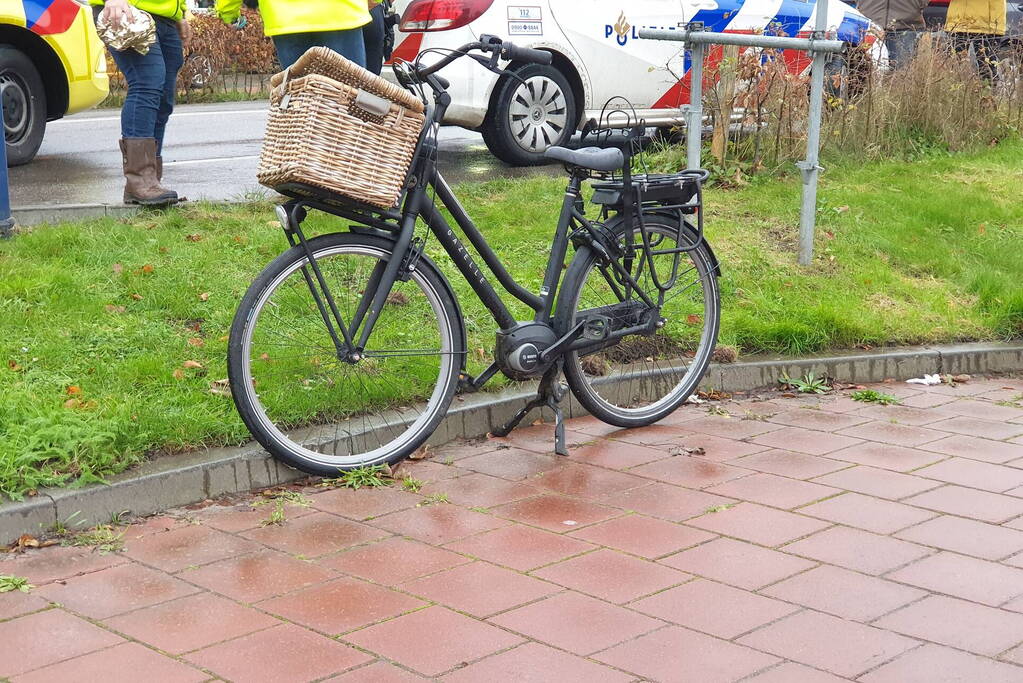 Automobilist ziet fietser over het hoofd
