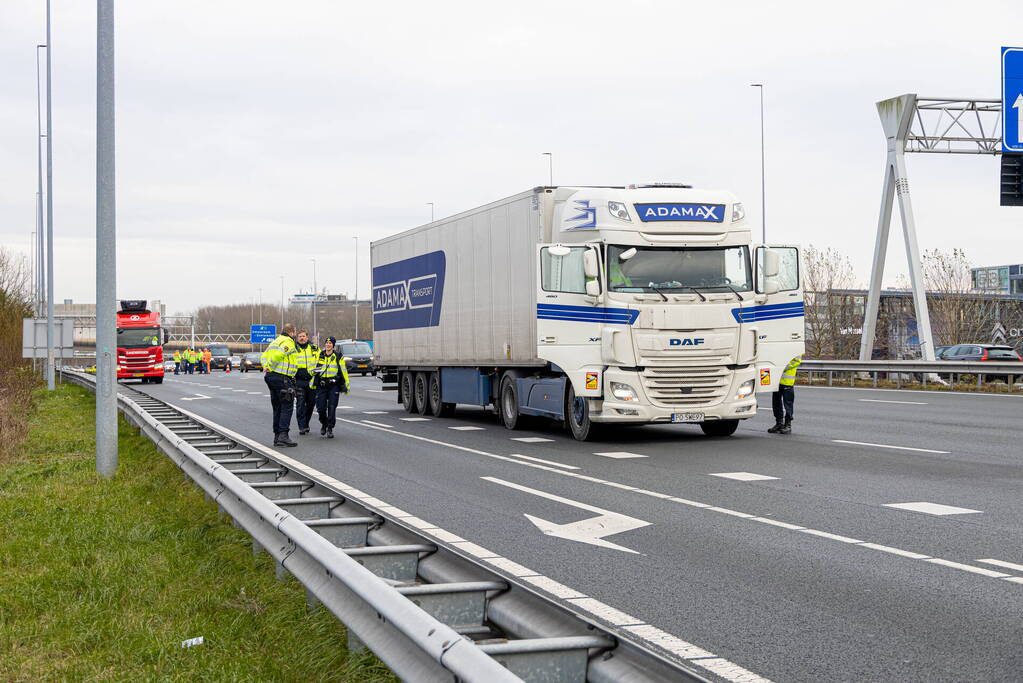 Zwaargewonde bij ongeval op snelweg