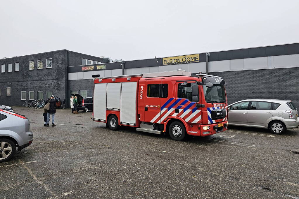 Speelparadijs ontruimd vanwege keukenbrand