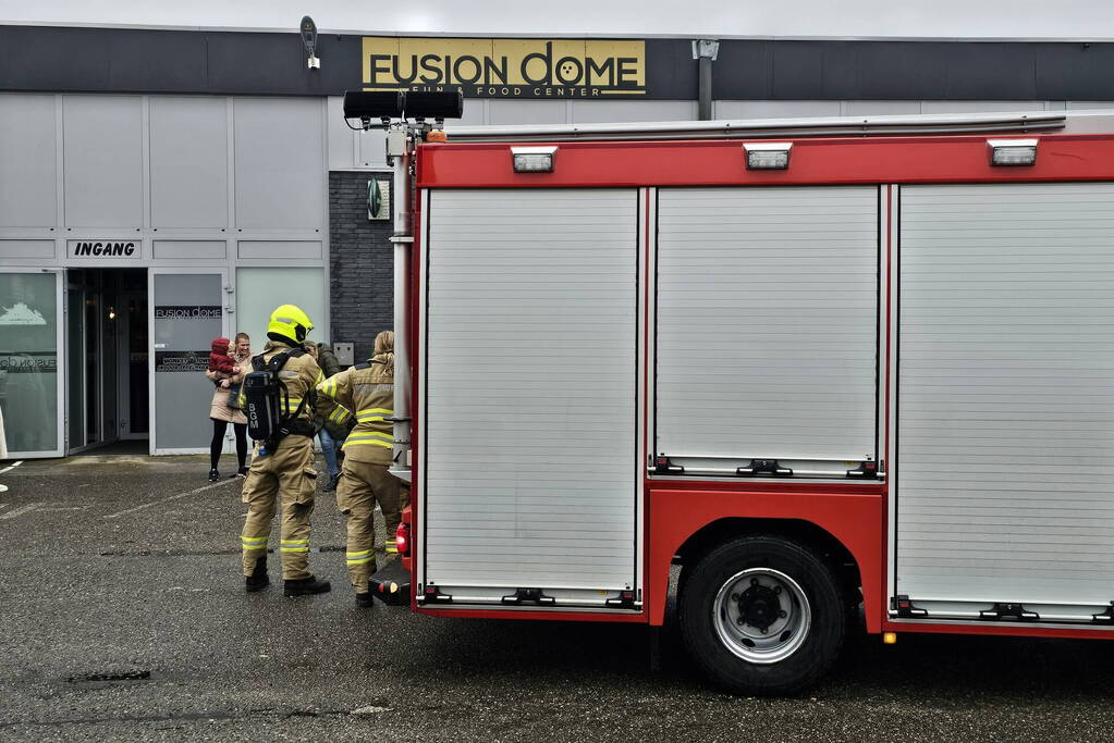 Speelparadijs ontruimd vanwege keukenbrand