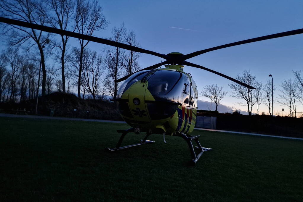 Traumateam ingezet voor medische noodsituatie