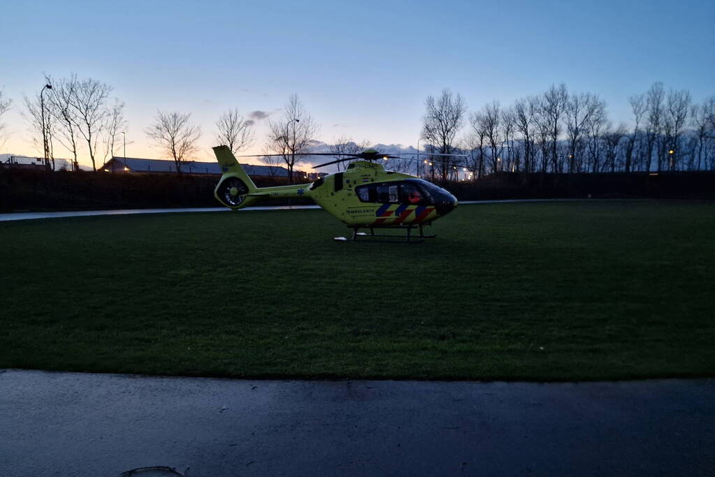 Traumateam ingezet voor medische noodsituatie