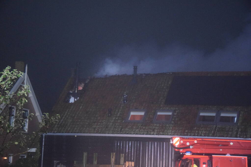 Veel schade na uitslaande brand in woning