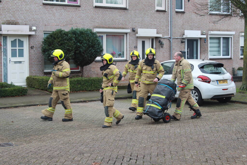 Man met verward gedrag aangehouden in woning