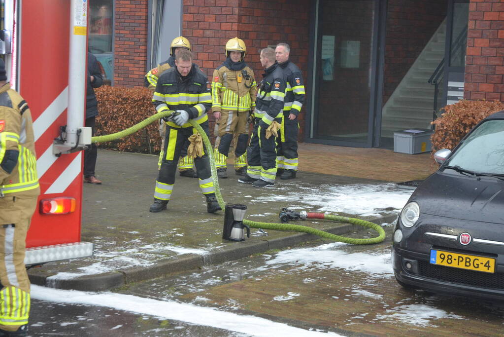 Woningbrand in appartementencomplex
