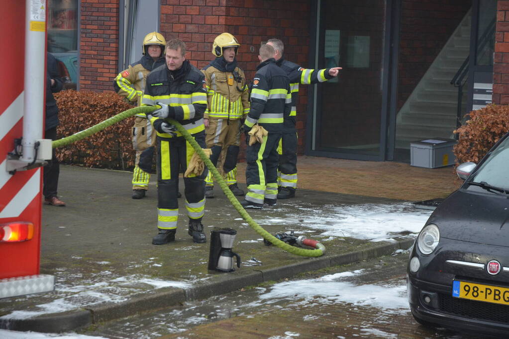 Woningbrand in appartementencomplex