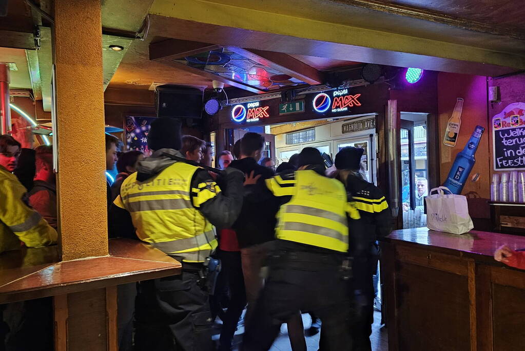 Politie houdt openbare orde oefening in centrum