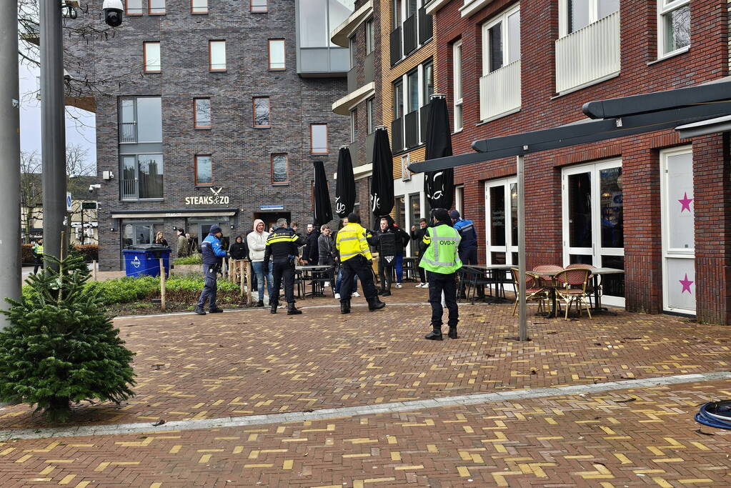 Politie houdt openbare orde oefening in centrum