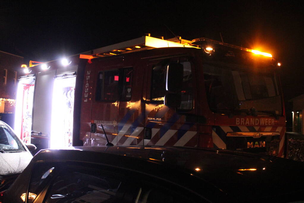 Brandweer ingezet voor waterleiding breuk