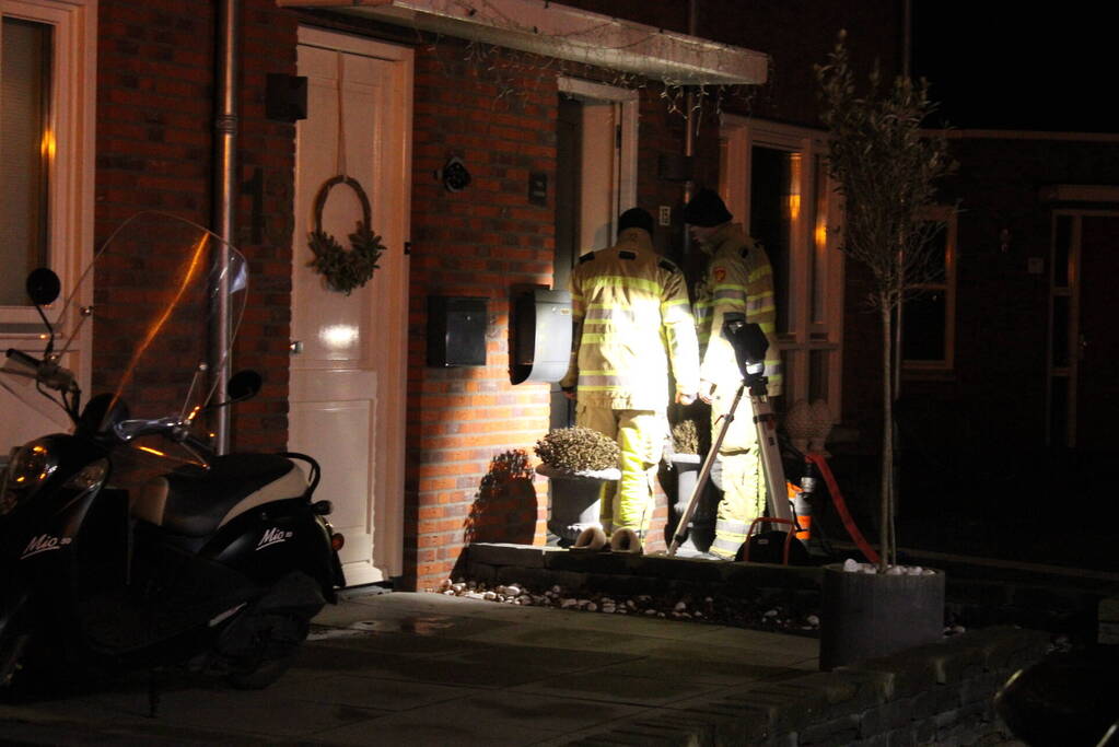 Brandweer ingezet voor waterleiding breuk