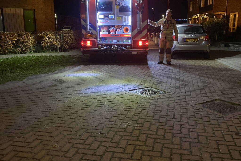 Brandweer ingezet voor waterleiding breuk