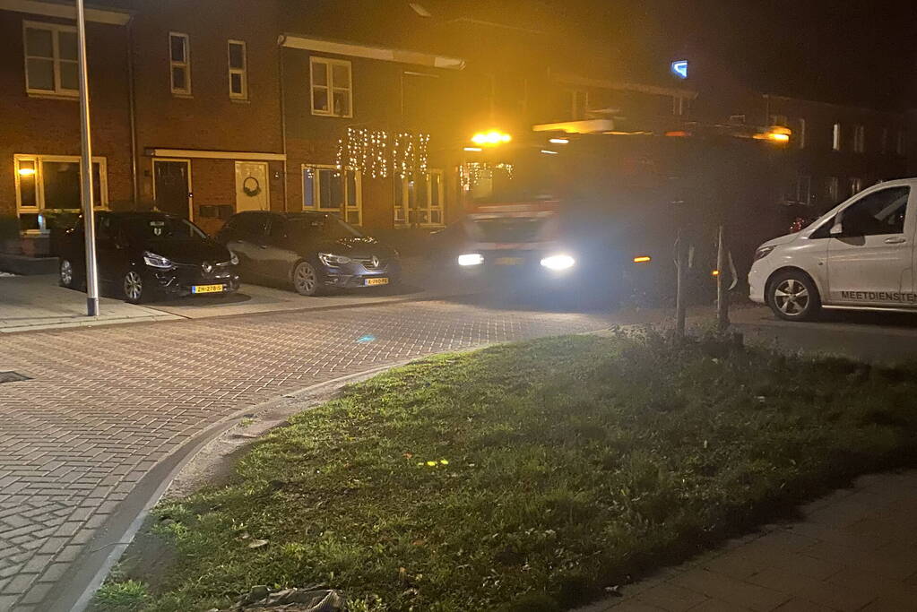 Brandweer ingezet voor waterleiding breuk