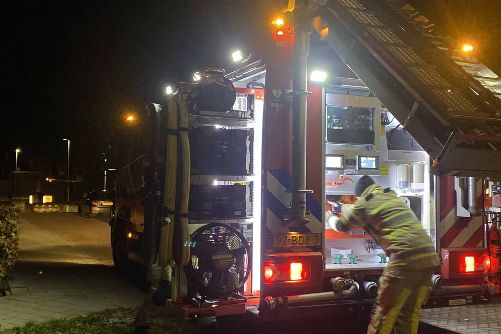 Brandweer ingezet voor waterleiding breuk