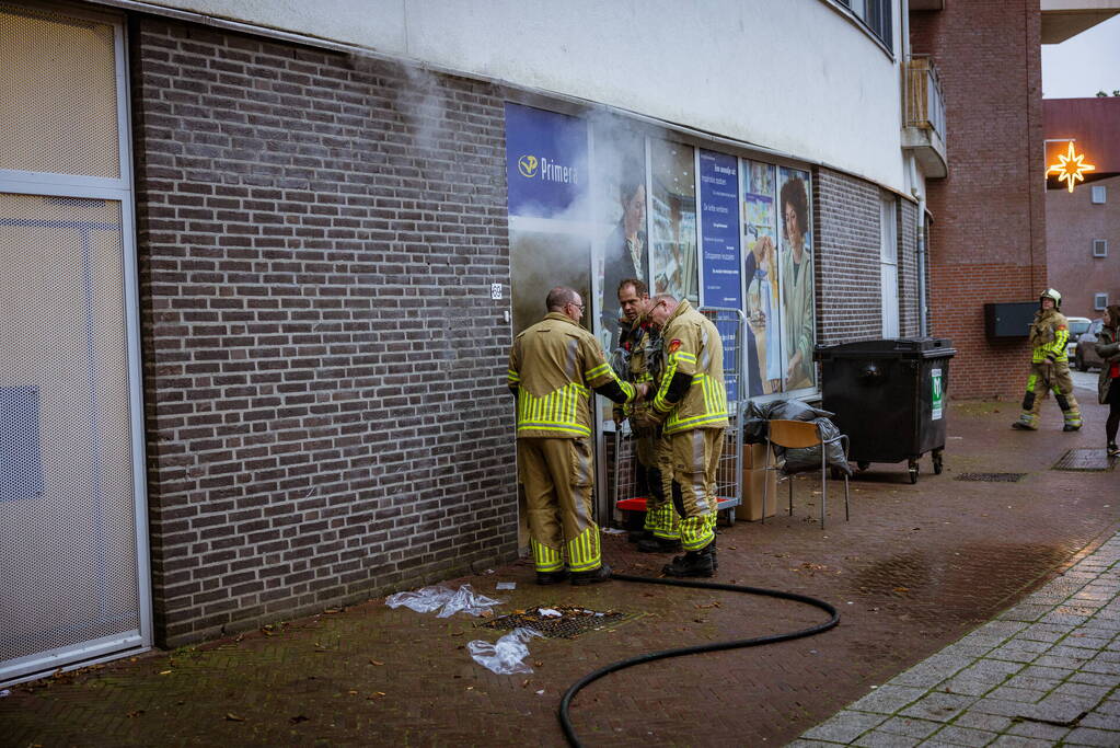 Brand in meterkast Primera Nieuwland