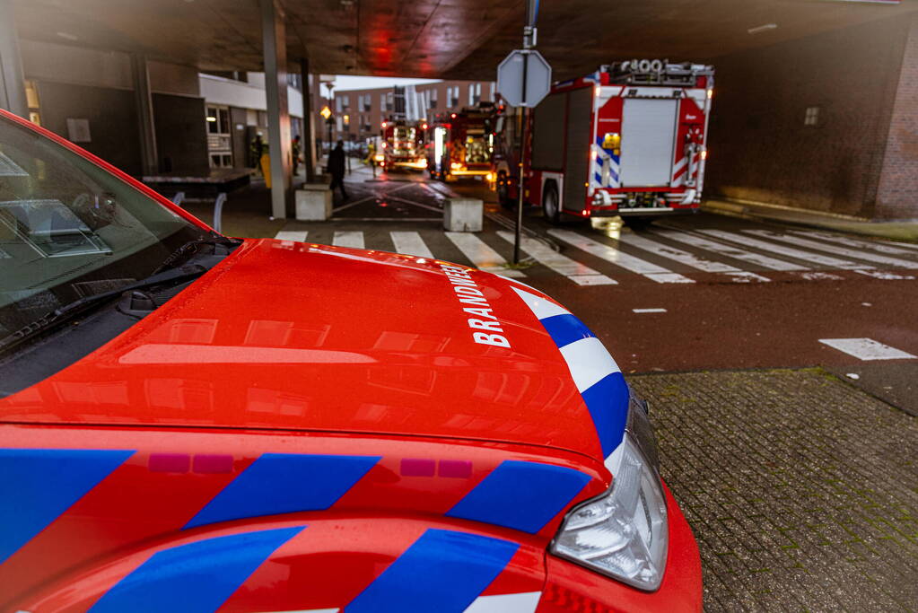 Brand in meterkast Primera Nieuwland