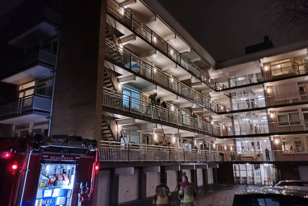 Woningbrand door vergeten pannetje