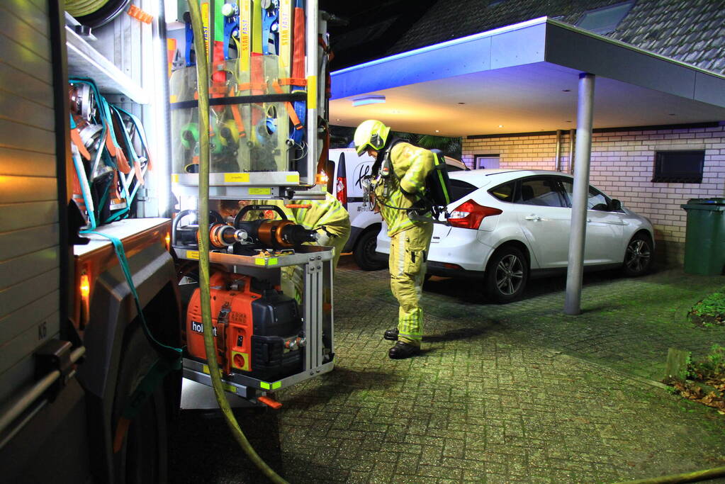 Gewonde nadat airfryer vlam vat