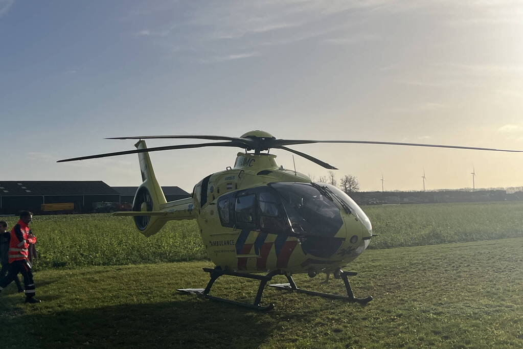 Traumateam ingezet voor medische noodsituatie