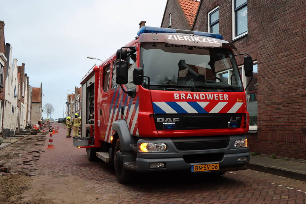 Gaslekkage door aanleg van glasvezel