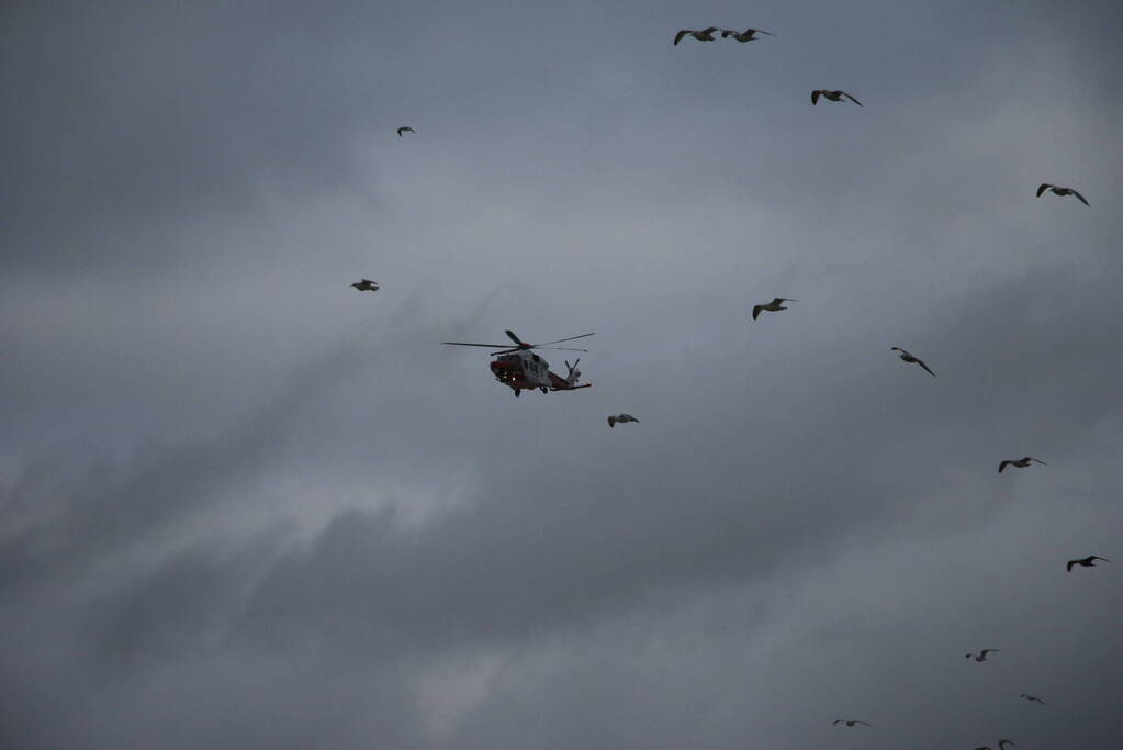 KNRM zoekt naar mogelijk vermiste zwemmer