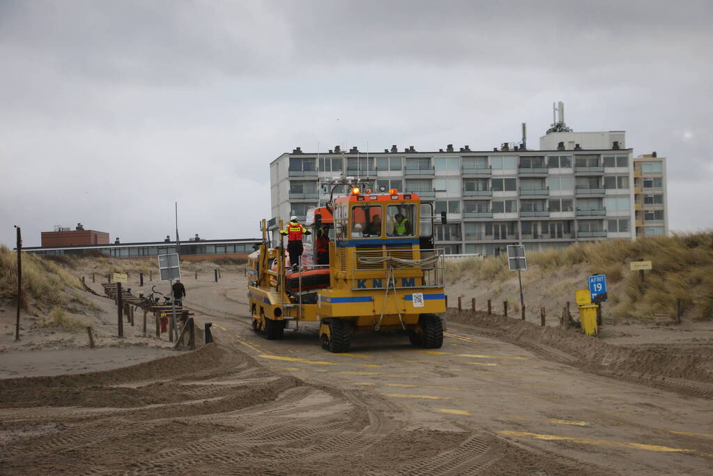 KNRM zoekt naar mogelijk vermiste zwemmer