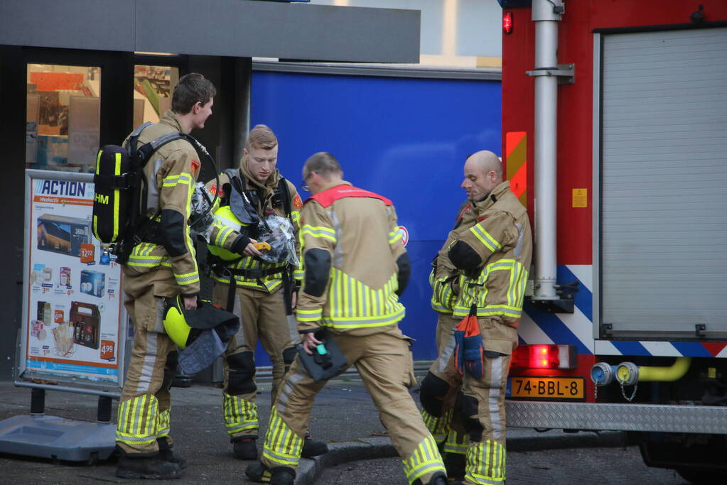 Action ontruimd na vreemde lucht