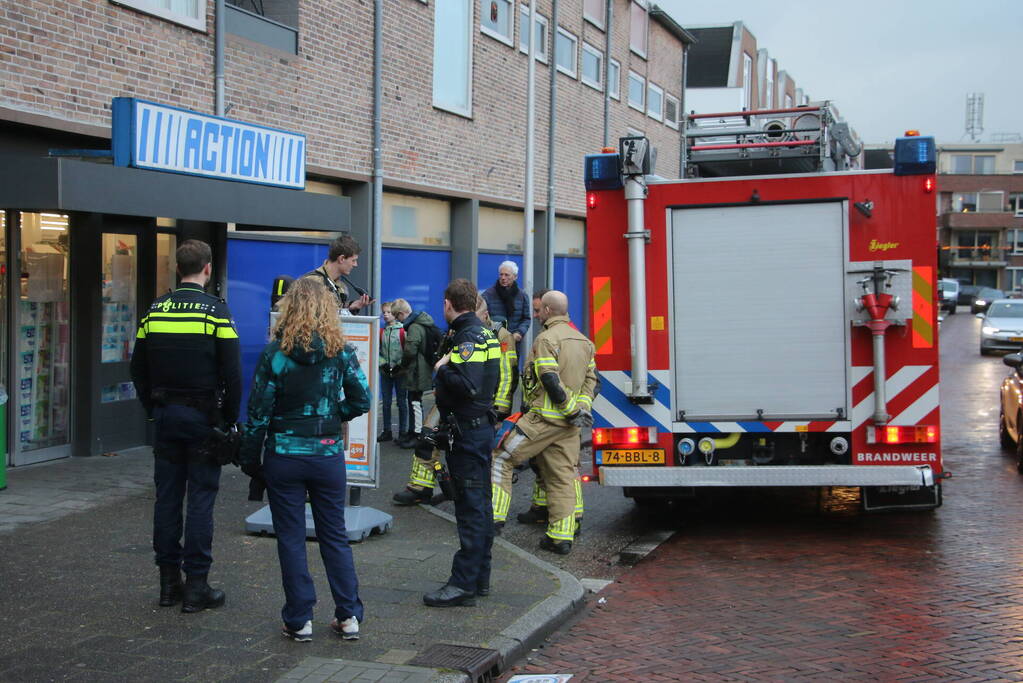 Action ontruimd na vreemde lucht
