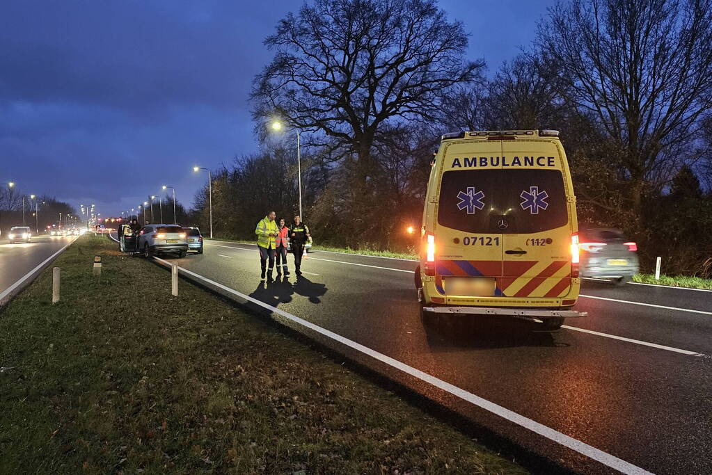 Vier voertuigen betrokken bij ongeval